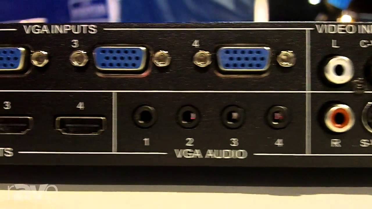 CEDIA 2013: Liberty AV Solutions Demonstrates DIGI-P123 Presentation Switcher