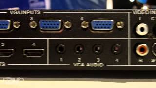 CEDIA 2013: Liberty AV Solutions Demonstrates DIGI-P123 Presentation Switcher
