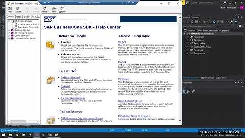 SDK Interfaz Usuario (UI) - Ejemplo de conexión add on SAP B1