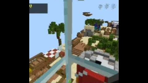 When a noob plays Block Wars (Capture the flag)#cube craft server