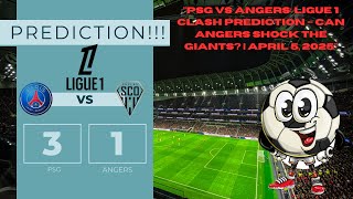 PSG vs Angers: Ligue 1 Clash Prediction – Can Angers Shock the Giants? | April 5, 2025