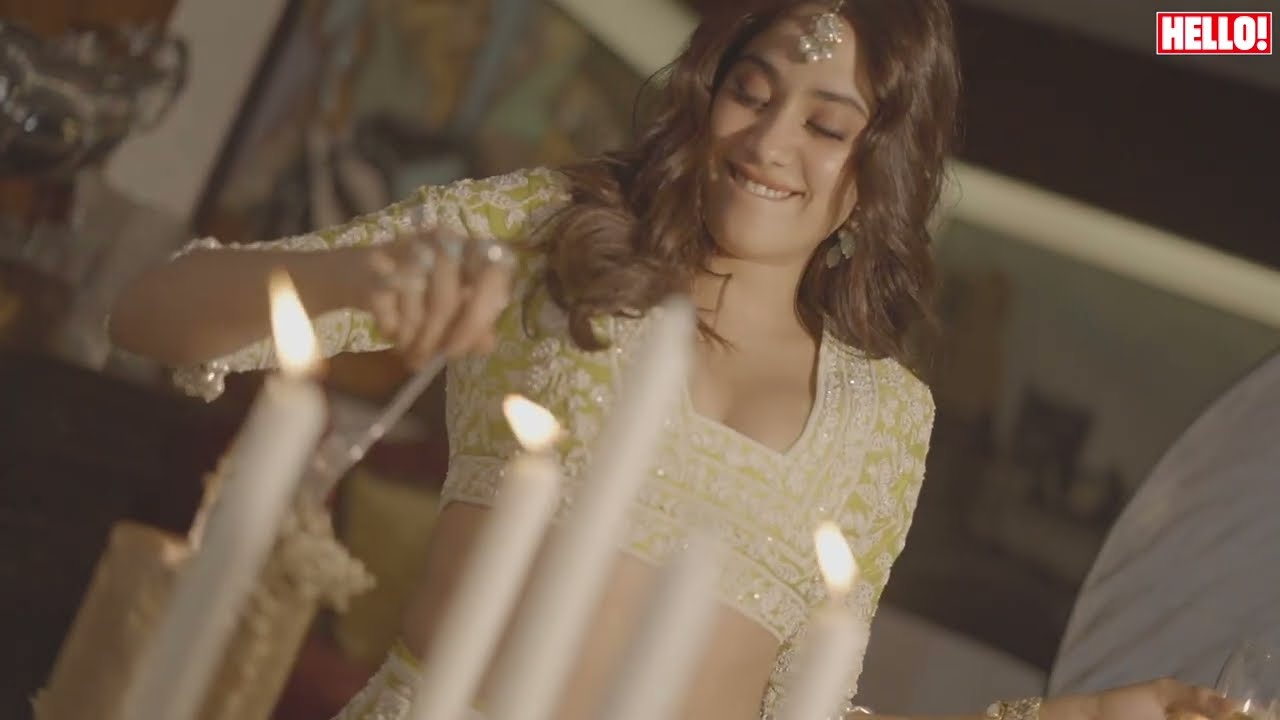 Janhvi kapoor in HELLO Magazine