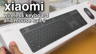 Xiaomi wireless keyboard and mouse suit 2 | Unboxing