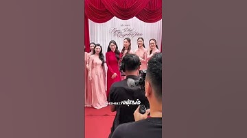 Quỳnh Châu gây chú ý với dàn phụ dâu cực phẩm #vutrunews #damcuoi #tintuc #chenguyenquynhchau #viral