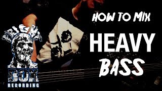 How To Mix HEAVY Bass - Metal Mixing Tips