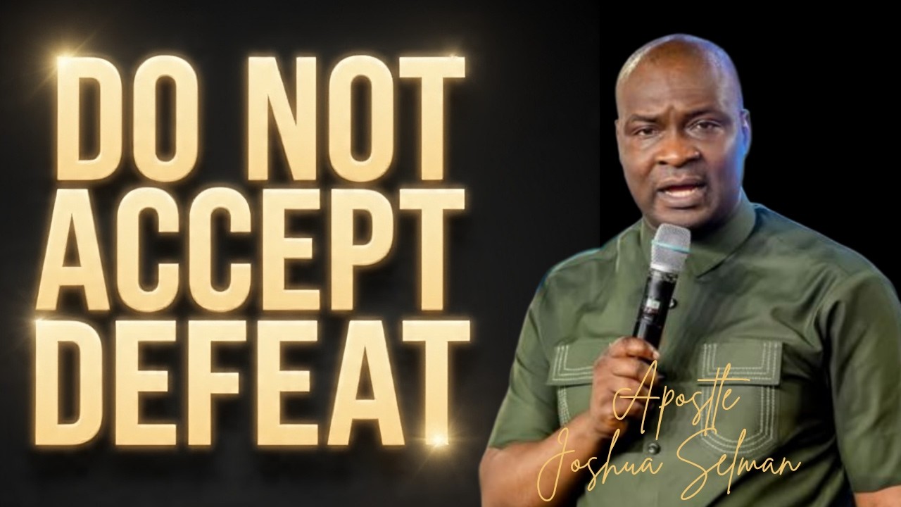 NO MORE LIMITATIONS FOR YOU; YOU ARE BORN TO RULE || APOSTLE JOSHUA SELMAN