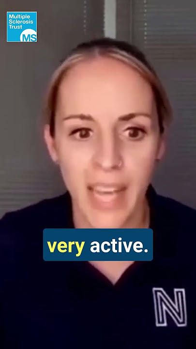 Emily's first #MS symptoms: numbness and unsteadiness.