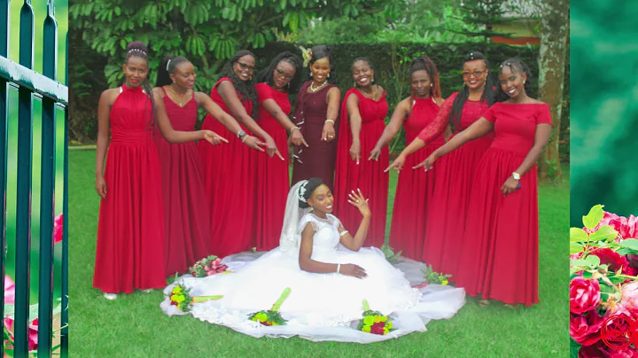Janet weds Daniel. Best Kenyan wedding