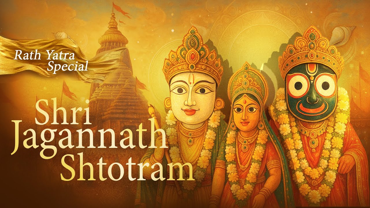 श्री जगन्नाथ स्तोत्रम्  | Shri Jagannath Stotram | Rath Yatra Special | Lyrics & Devotional Chant