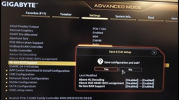 how to enable resizable bar/rebar for rtx4090 on gigabyte motherboard 如何在技嘉主機板上開啟resizable bar/rebar