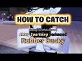 How To Catch Shiny Sparkling Darkened Rubber Ducky #roblox #fisch