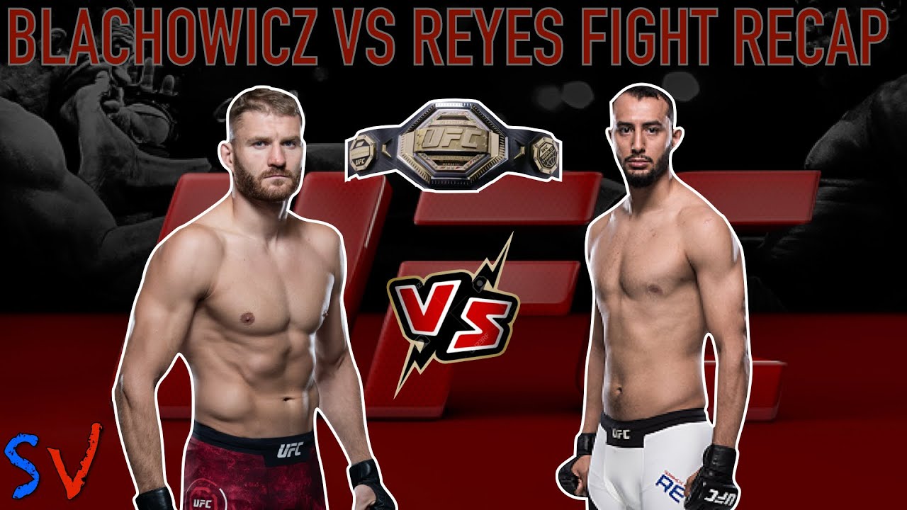 Blachowicz vs Reyes Fight Recap [UFC 253 Reaction] - YouTube
