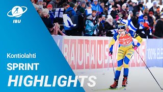 World Cup 21/22 Kontiolahti: Women Sprint Highlights