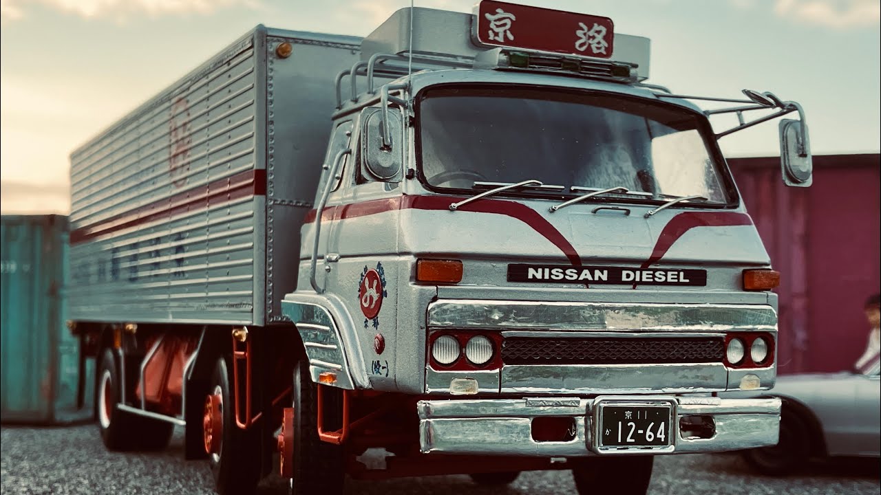 デコトラ模型健ちゃんの部屋　京洛運輸12-64番製作