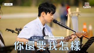 [ 现场 𝐋𝐈𝐕𝐄 💿] 韩国人仅用一支吉他，展现了一场充满情感的演出《你还要我怎样》(COVER 薛之谦)｜Dr.cink医美保养品牌 X OUBA MUSIC