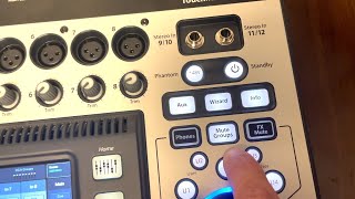 How to Create Mute Groups on the QSC Touchmix Mixer.