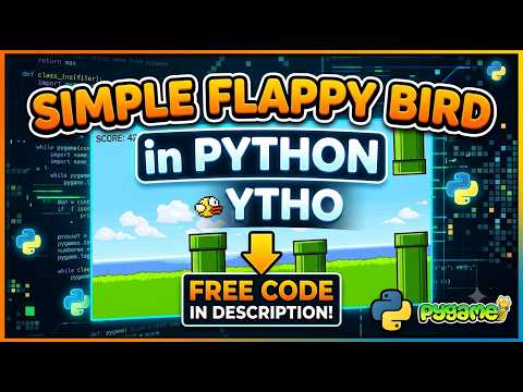 Make Flappy Bird Using Python 🤯Code in the description | ProgrammerZ Hub