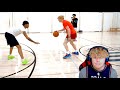 Reacting To Flight Reacts VS T Jass 1v1 Basketball!