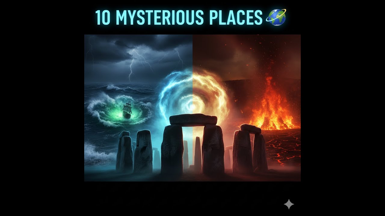 10 Most Mysterious Places on Earth 🌍 | Unsolved Secrets & Strange Facts