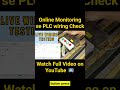 Online Monitoring se PLC Wiring Check | #deltaplc #industrialautomation #plcprogramming #automation