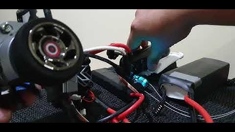 calibrate castle mmx8s esc with radiolink rc6gs or futaba. bahasa melayu.