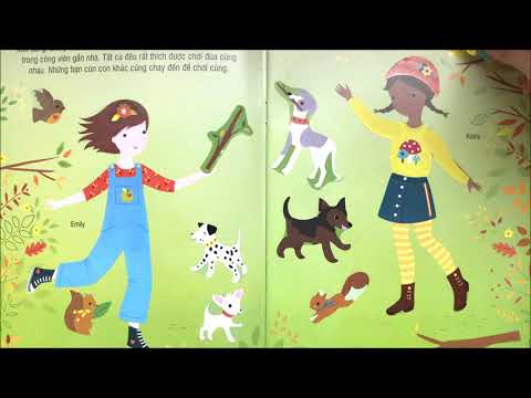 Cún con - Sách hình dán mặc trang phục cho công chúa - Sticker dolly dressing puppy (Chim Xinh)