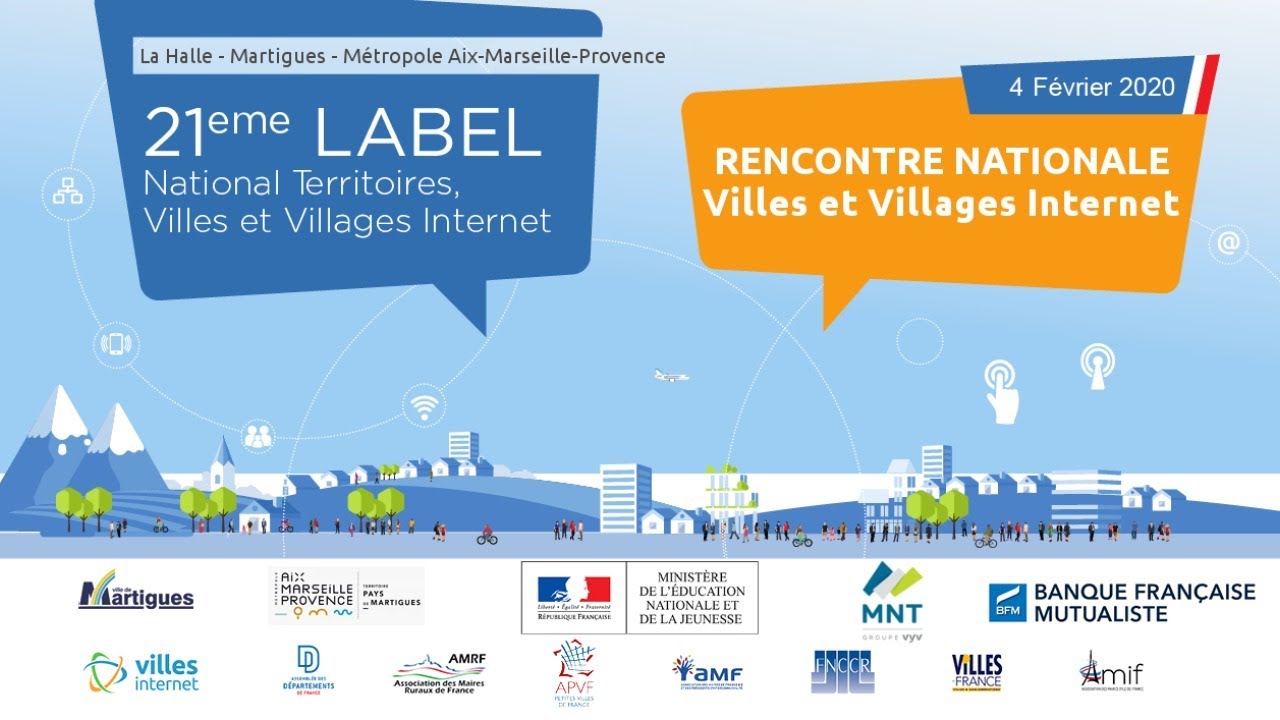 Cérémonie du Label national Territoires, Villes et Villages Internet ...