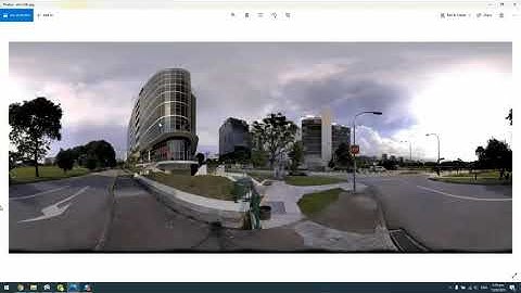 Trimble Business Center Panorama Image process & export