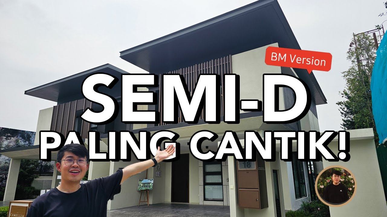 SEMI-D PALING CANTIK ! RM1.6Xm BELI The Camellia @ Wetland Estates 3,055sf + 10ft EXTRA LAND ! 