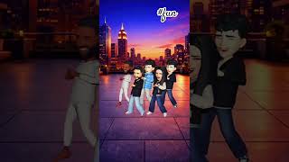 When AI turns besties into dance legends! 🤖💃 #youtubeshorts #friends #dance #snapchat