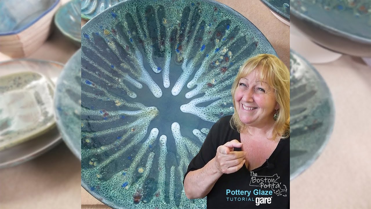 Large Pottery Glaze Bowl Magic FlowTutorial YouTube