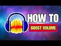 Audacity 3.7.7: How To Boost Low Volume Audio Without Losing Quality | Best Settings!