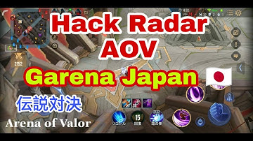 Hack Radar AOV Japan 🇯🇵 || Hack Map Liên Quân Nhật bản Mới Nhất