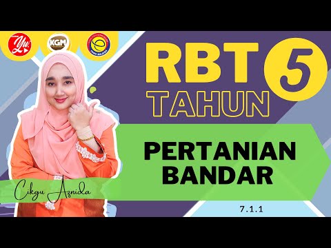 RBT TAHUN 5 : 7.1 REKA BENTUK TEKNOLOGI PERTANIAN BANDAR (MAKSUD PERTANIAN BANDAR)