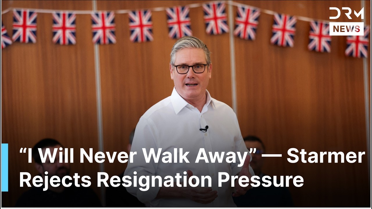 “I Will Never Walk Away”, PM Starmer Rejects Resignation Calls, Vows Fight for Working Class | AC1G