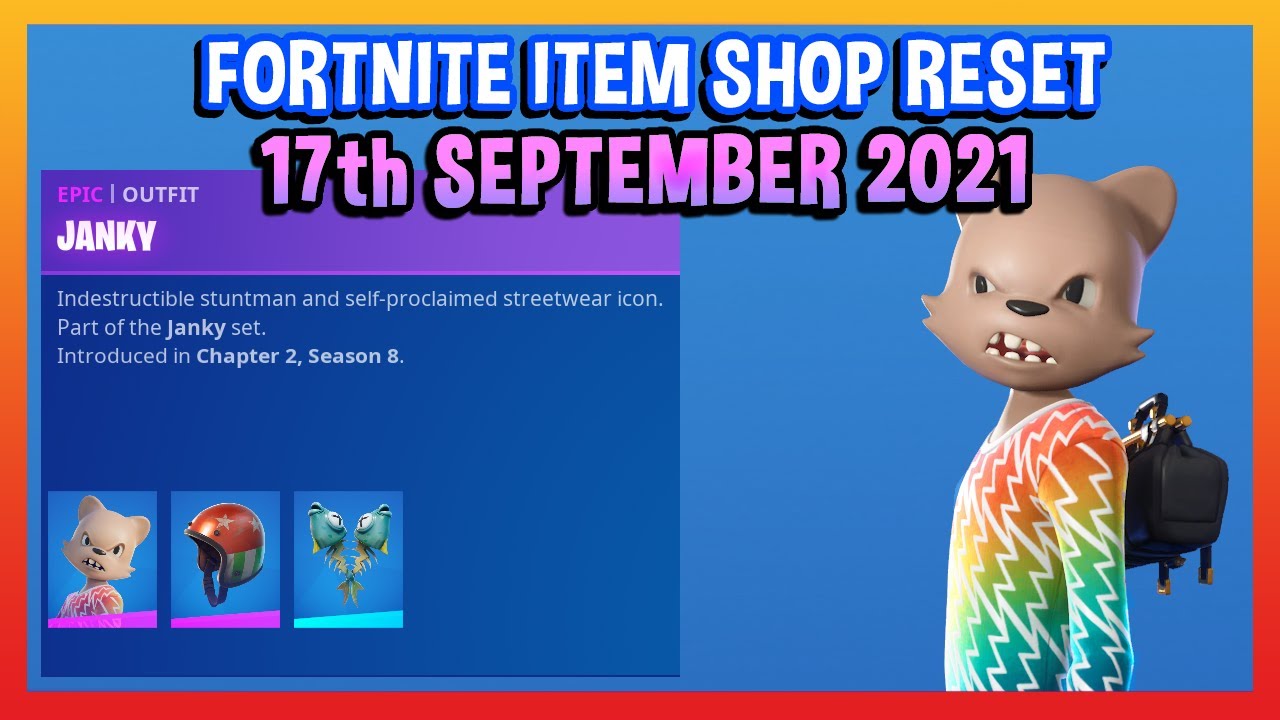 *NEW* JANKY BUNDLE! (Fortnite Item Shop Reset 17th September 2021)