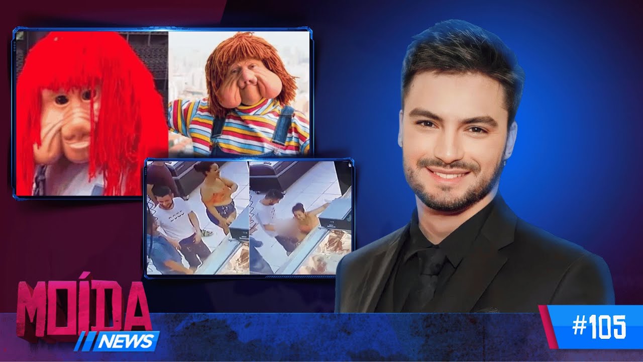 MoídaNews #105 › FELIPE NETO SE AFASTA DO YOUTUBE?/ Casal faz s3x# oral na fila do açougue 😳
