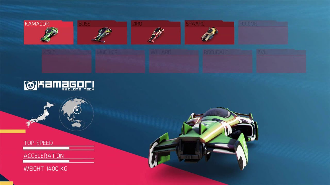 FAST Racing Neo (Wii U) Gameplay Preview - Zvil Raceway - Xenon Cup ...