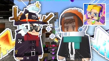 My Story in Lucky Block Sky Wars 💦💦