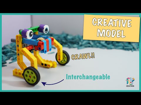 Creative Model with LEGO Education BricQ Motion Prime 45400