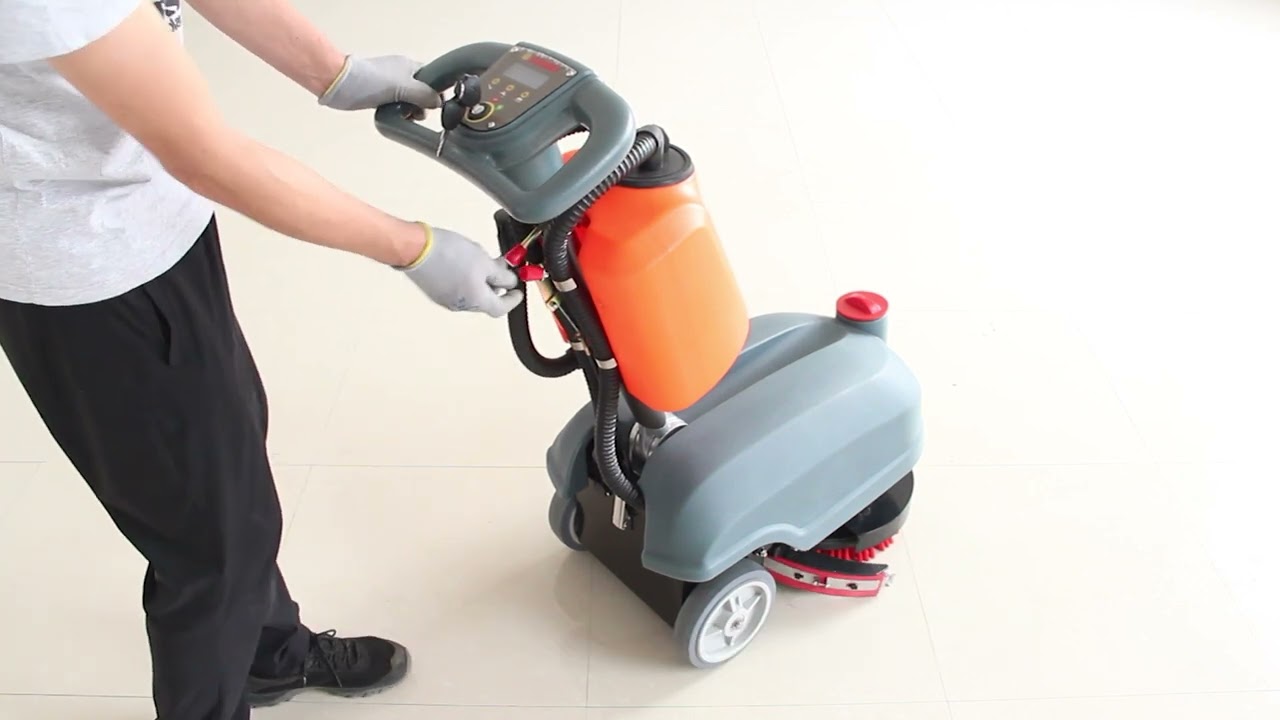 Battery Floor Scrubber RT15, 14 Cleaning Path