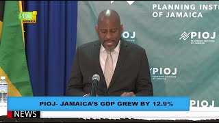 Pioj - Jamaicas Gdp Grew By 12.9%