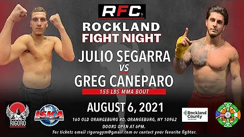 Rockland Fight Night - Julio Segarra vs Greg Canepro