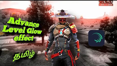 Advance Level Sky Glow effect Like in PC for Android | Alight Motion | Freefire Tamil