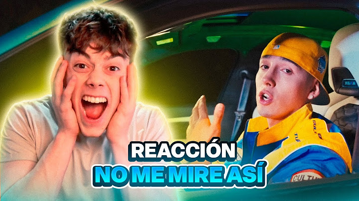 REACCIÓN A NO ME MIRE ASÍ - Pailita ( Video Oficial )