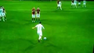 PES 2012 / Pro Evolution Soccer 2012 Crazy knuckle shot Cristiano Ronaldo HACK/Glitch / knuckleball