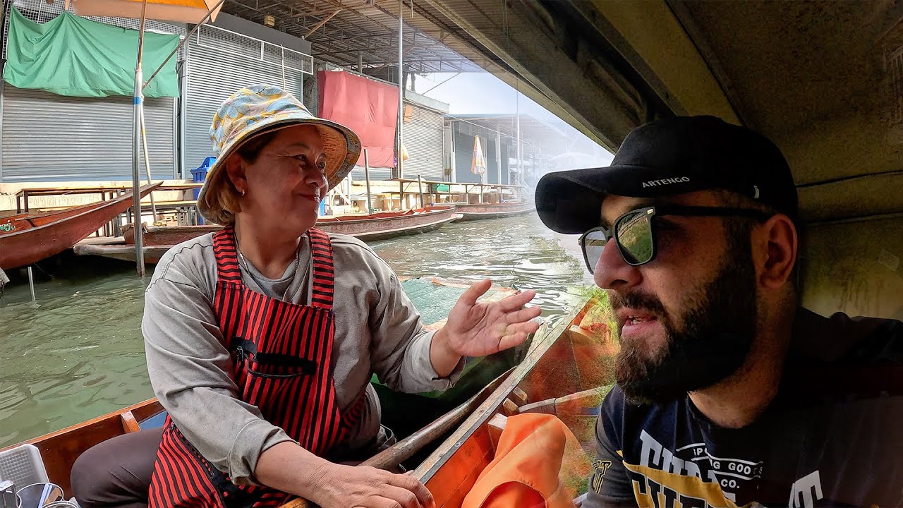 Suyun Üzərində Qurulan Möhtəşəm Bazar!