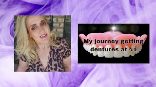 Episode 1 My journey getting dentures starting the process at 41 my experience. #dentures #dentist