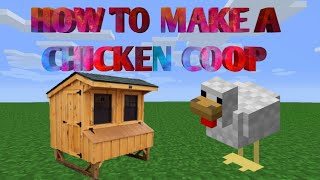 chicken coop minecraft coops plans mods