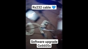 Gx6605s software upgrade Rs232 cable | Ajk dish info